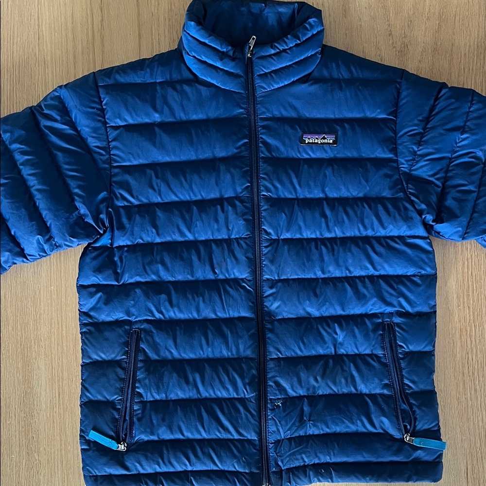 Patagonia Deep Blue Quilted SweaterJacket